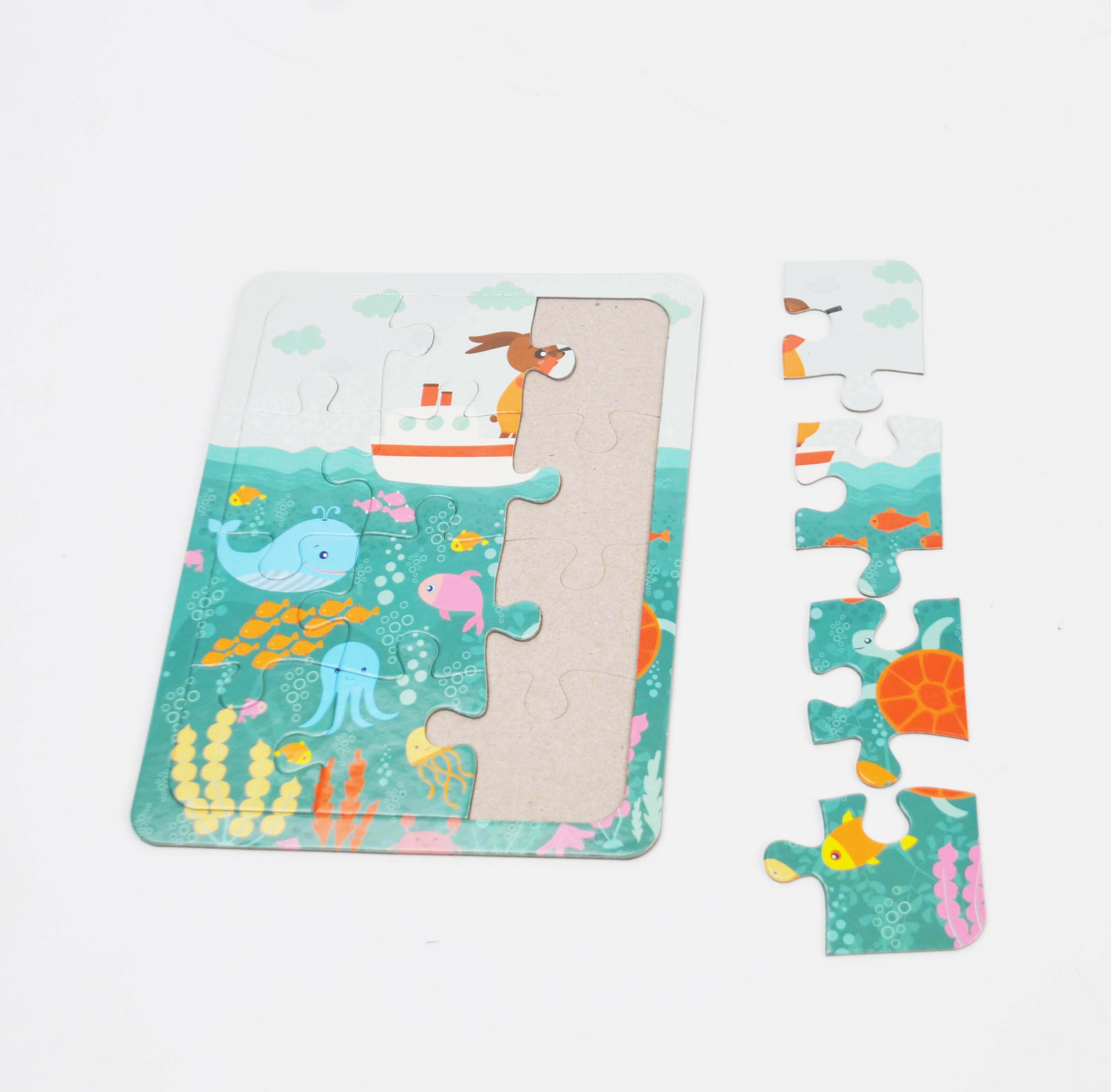 Custom Jigsaw Puzzle Materials and Thickness: Greyboard, Blue Core and ...